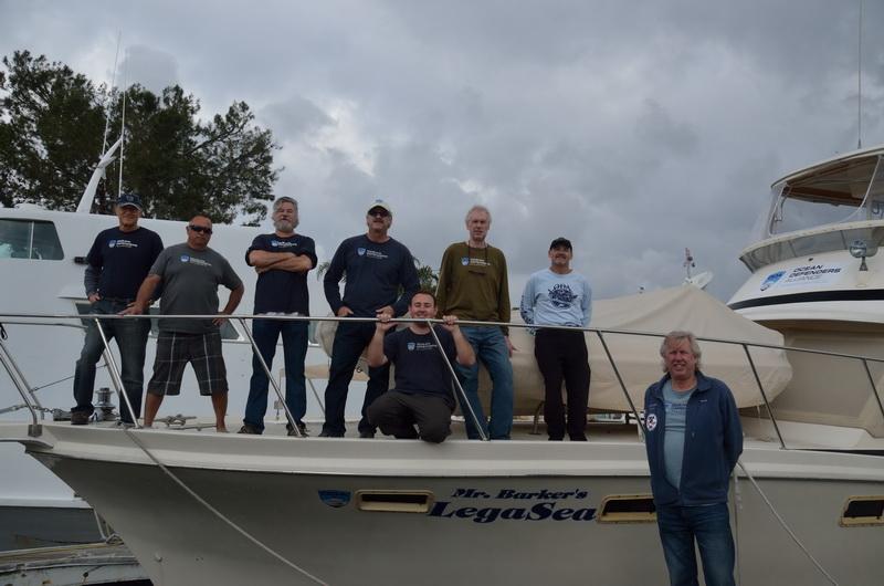 Ocean Defenders volunteer Crew before departure