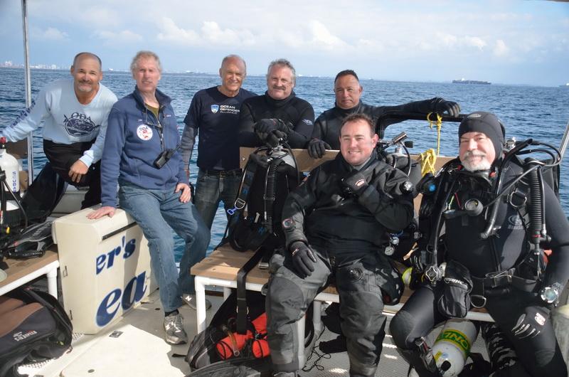 Ocean Defenders Dive Team with gear on