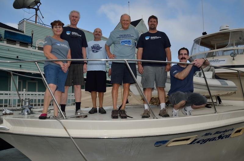 Ocean Defenders volunteer Boat & Dive Crew 