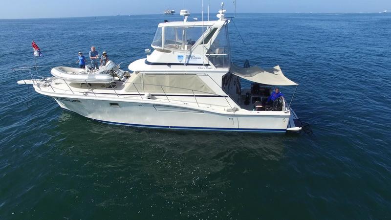 Mr. Barker's LegaSea, ocean conservation vessel