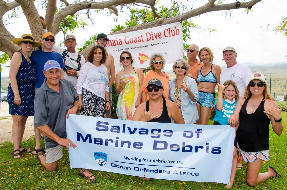 Kohala debris-removal divers 