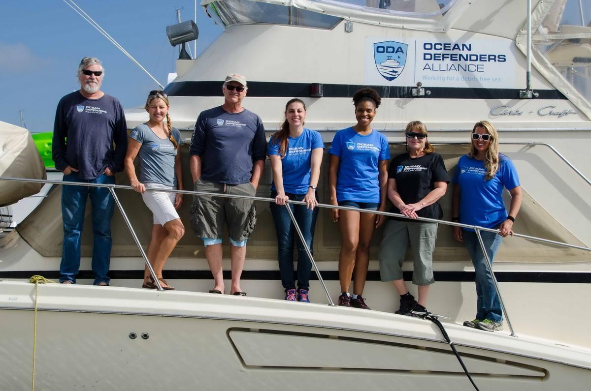 Ocean Defenders Crew ready to remove ocean debris