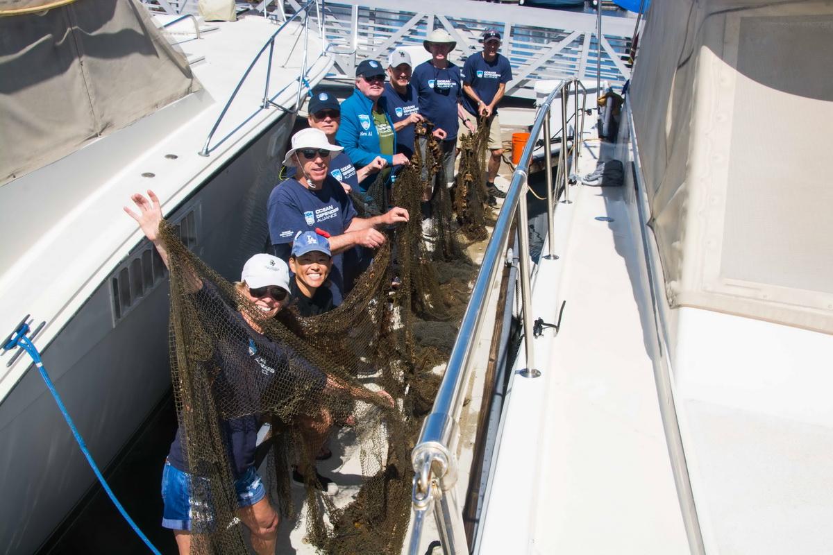 Crew with catch of the day